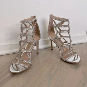 Aldo Norta Caged Evening Heel, Size 8.5